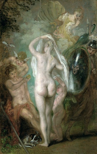 The Judgement of Paris by Jean Antoine Watteau